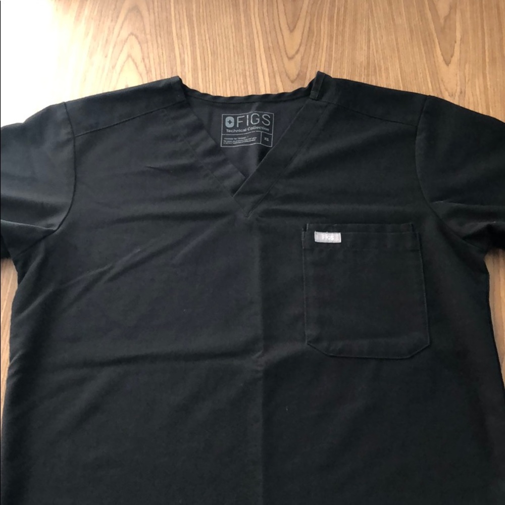 Black Figs Scrub Top - XS